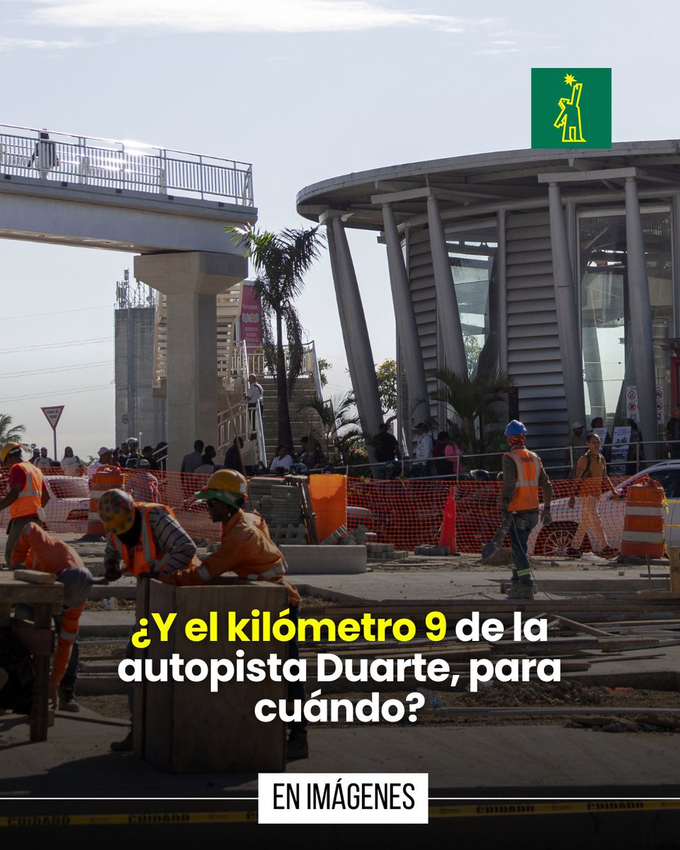 DiarioLibre's tweet photo. 🌇 | #CiudadDL | La ampliación y modernización del kilómetro 9 de la autopista Duarte, una de las obras viales más esperadas para aliviar el tránsito entre el Gran Santo Domingo y el Cibao, continúa sin ser concluida, a casi cuatro a��os de haberse prometido su entrega en un plazo de 10 meses

🔗https://t.co/tlJaei71a4

#DiarioLibre #Noticias #AutopistaDuarte #SantoDomingo #Cibao #DesarrolloUrbano