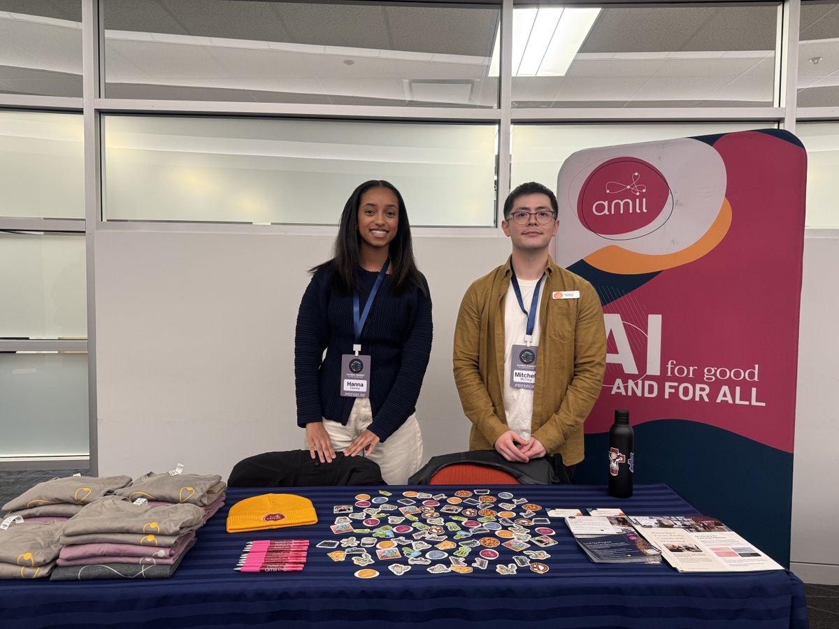 AmiiThinks's tweet image. We're still buzzing from Global Summit AI Vancouver! 

Mitchell McCaig and Hanna Demoz from our Startup Team were on the ground, building the connections that move the Canadian AI ecosystem forward. 

#AmiiStartups #ResponsibleAI #YVRTech #CanadianAI