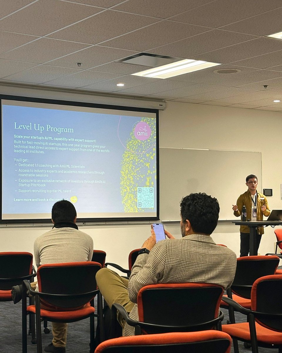 AmiiThinks's tweet image. We're still buzzing from Global Summit AI Vancouver! 

Mitchell McCaig and Hanna Demoz from our Startup Team were on the ground, building the connections that move the Canadian AI ecosystem forward. 

#AmiiStartups #ResponsibleAI #YVRTech #CanadianAI