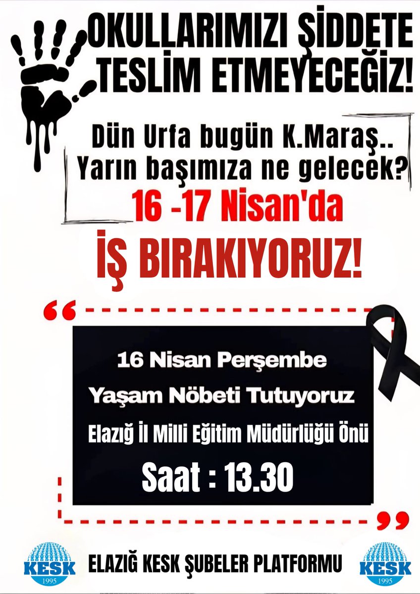 Geleceğimizi kurtarmak, çocuklarımızı savunmak, gençlere yaşanabilir bir ülke kurmak için #okullardaşiddetehayır eylemlerini destekliyoruz.