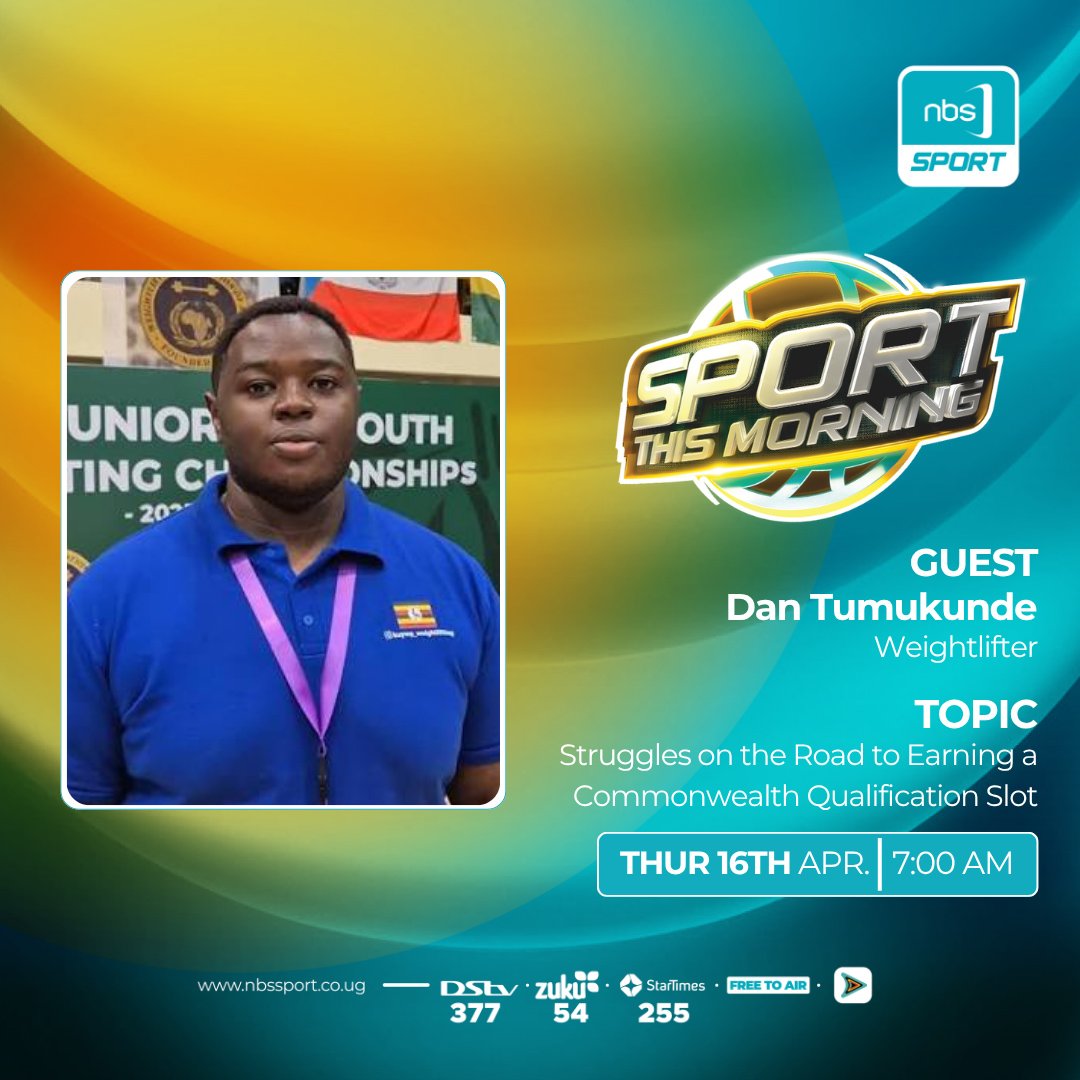 dantondelion's tweet image. Tomorrow I sit down with @NBSportUg to talk about my journey in Olympic Weightlifting the grind, the sacrifices, and the dream of earning a Commonwealth qualification slot. Every weight I've lifted has a story.  🏋️🇺🇬
 
#Weightlifting #DanTumukunde #SportThisMorning #Uganda