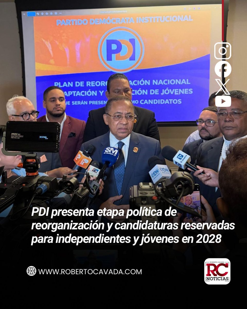 rcavada's tweet image. PDI presenta nueva etapa política de reorganización, formación y candidaturas reservadas para independientes y jóvenes en 2028

robertocavada.com/pdi-presenta-n…

#RCNoticias #RobertoCavada #PDI