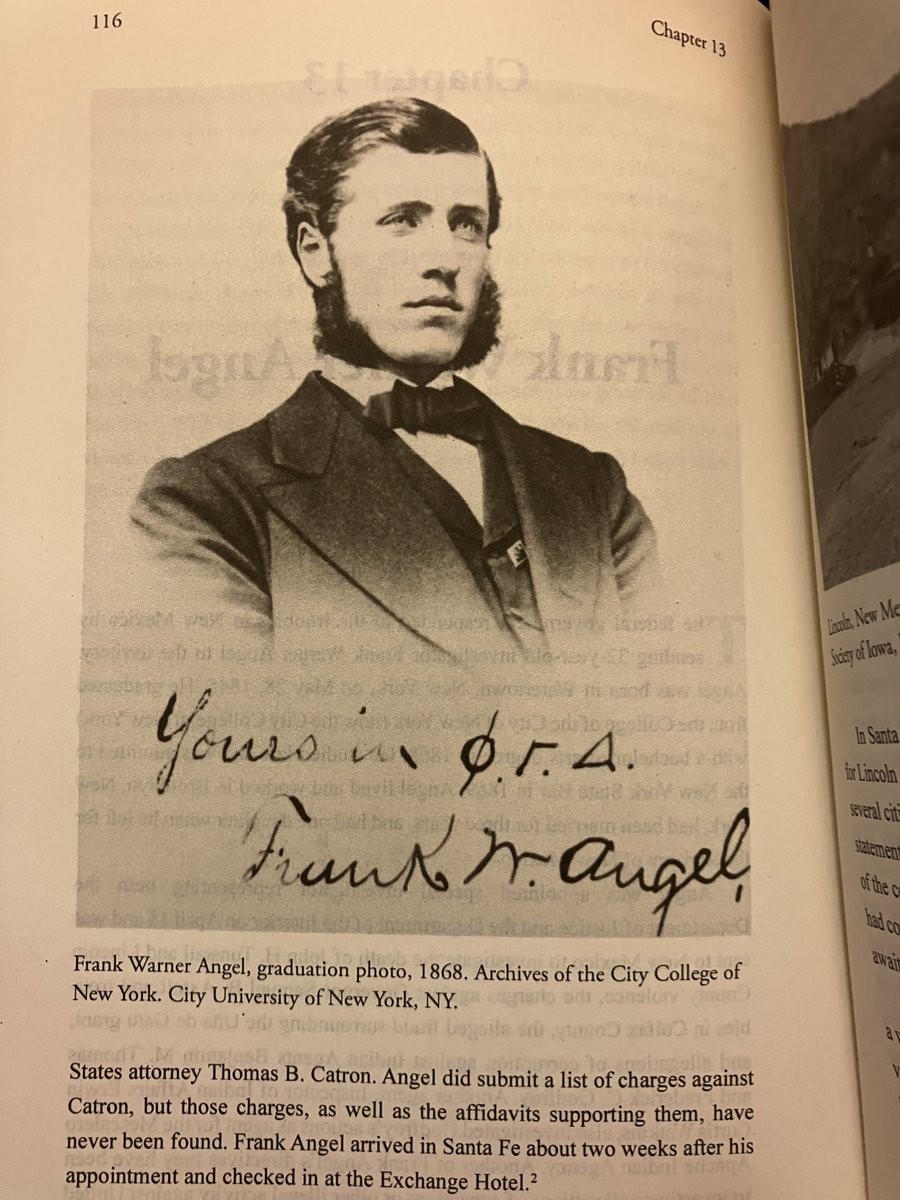CoreyRecko's tweet photo. On April 15th, 1878, Frank W. Angel was appointed special investigator and sent to New Mexico to investigate the Lincoln County War and the Colfax County War.

Source: The Colfax County War: Violence and Corruption in Territorial New Mexico. https://t.co/hmerXjVst9 https://t.co/Avgh9sZdnt