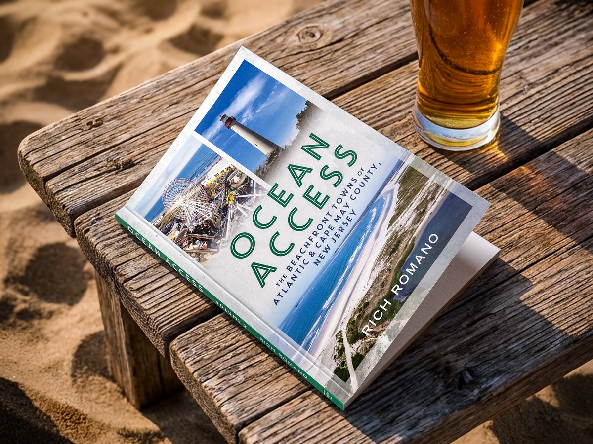 USAThroughTime's tweet image. 🌊📚 #Recommended: "OCEAN ACCESS II: THE BEACHFRONT TOWNS OF ATLANTIC &amp;amp; CAPE MAY COUNTY, NEW JERSEY" by the amazing Rich Romano at Rich Romano Photography is a must-read!

View book 👉🏼 sut.pub/Ocean-II

⭐️⭐️⭐️⭐️⭐️ "Great book! Outstanding and very interesting. The stories