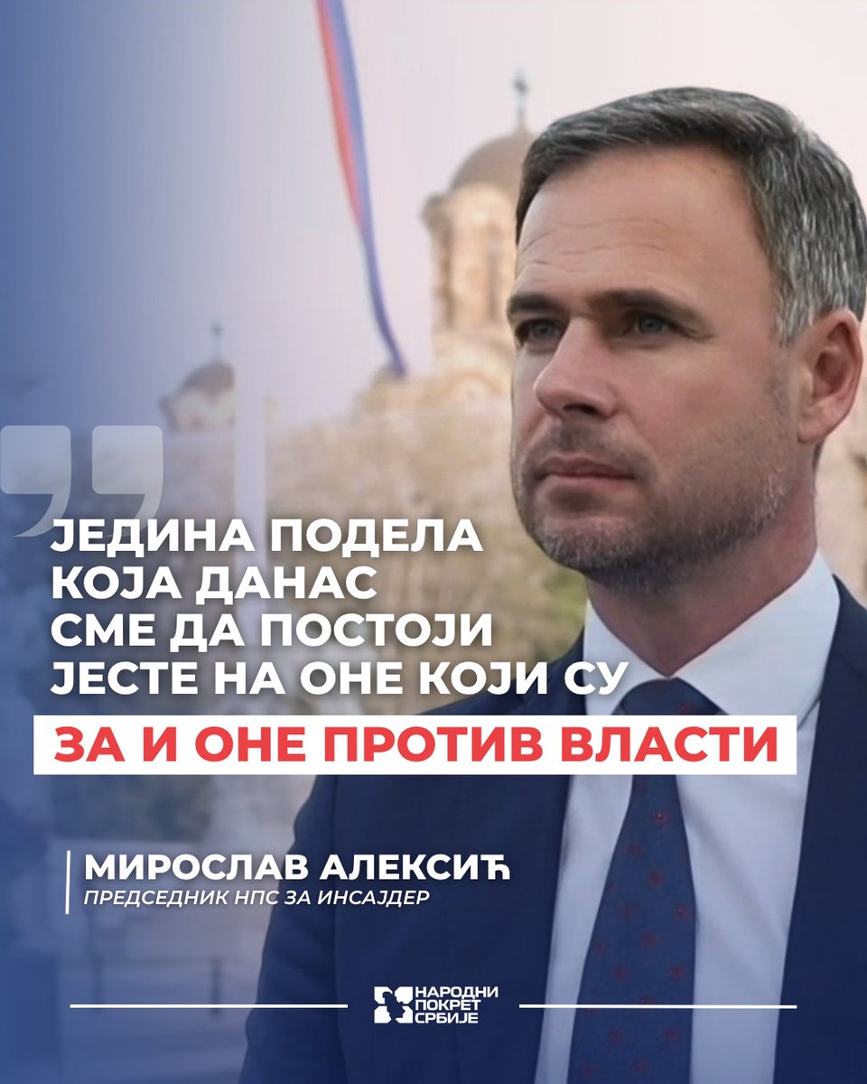 Narodni pokret Srbije tweet media