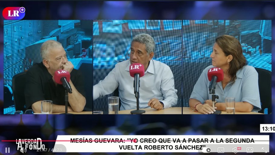 como me caga ese menosprecio de MPT al voto rural y su tan mala lectura, "no creo que pase Sanchez", "es el peor escenario posible" la misma mierda con Salinas, le temen tanto a la izquierda, se mean, son el elector limeño promedio.