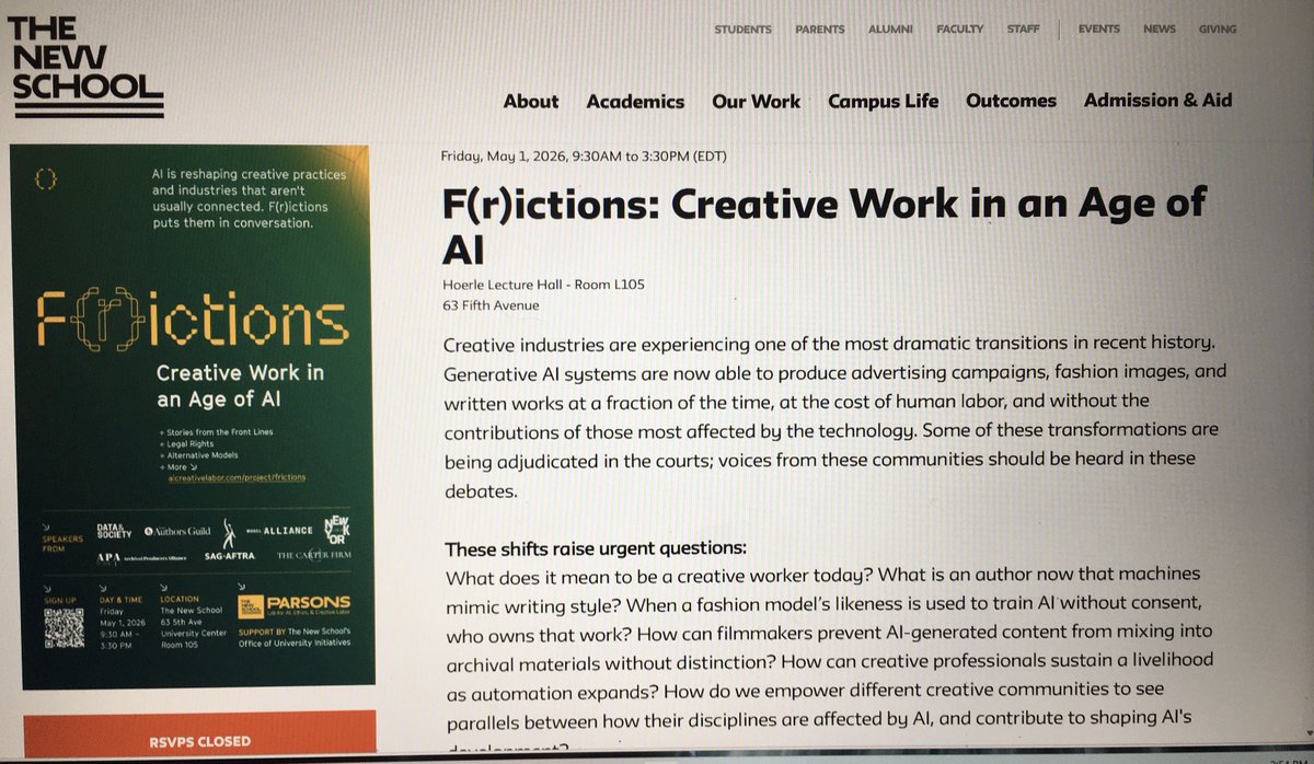 TheresaGiovanna's tweet image. #RSVP closed! For the (ONE!) #TheNewSchool event I REALLY want[ed] to attend. That’s ok. That means #God knows there’s somewhere else I should be at that date and time. The whole world is in His hands - and I trust Him completely.