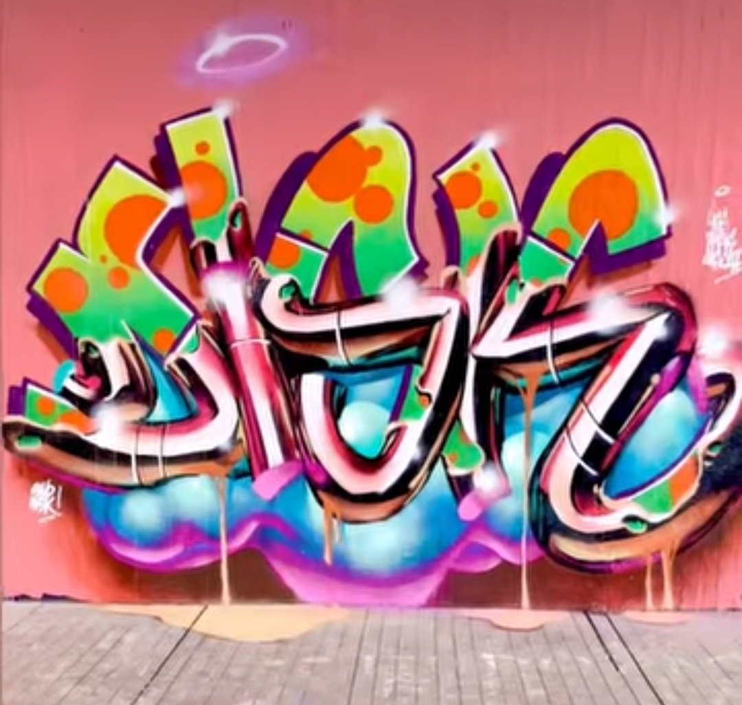 HipHopVandals's tweet image. DISK*  #Graffiti #HipHop