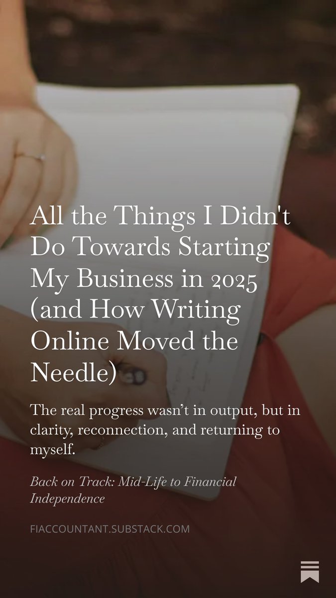 Mid-Life to Financial Independence🚢 tweet media