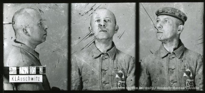 15 April 1904 | A Polish Jew, Jakub Rozenwein, was born in Tuszyn. A weaver.

In #Auschwitz from 11 December 1941. 
No. 24205 
He perished in the camp on 3 January 1942.
---

🎧/📖 Our podcast talks about the situation of Polish &amp; Jewish prisoners in the camp: