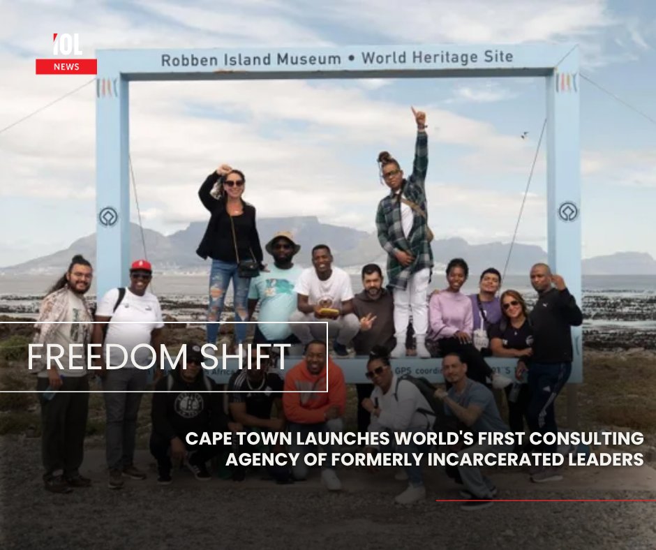 IOL's tweet image. Global justice reform gathering in Cape Town launches first consulting agency led by formerly incarcerated leaders, redefining crime and punishment through lived experience, advising governments on restorative justice and reintegration. 
#INN #OHCHR #CapeTown #JusticeReform