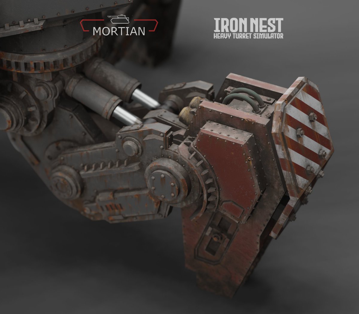 IRON NEST: Heavy Turret Simulator tweet media