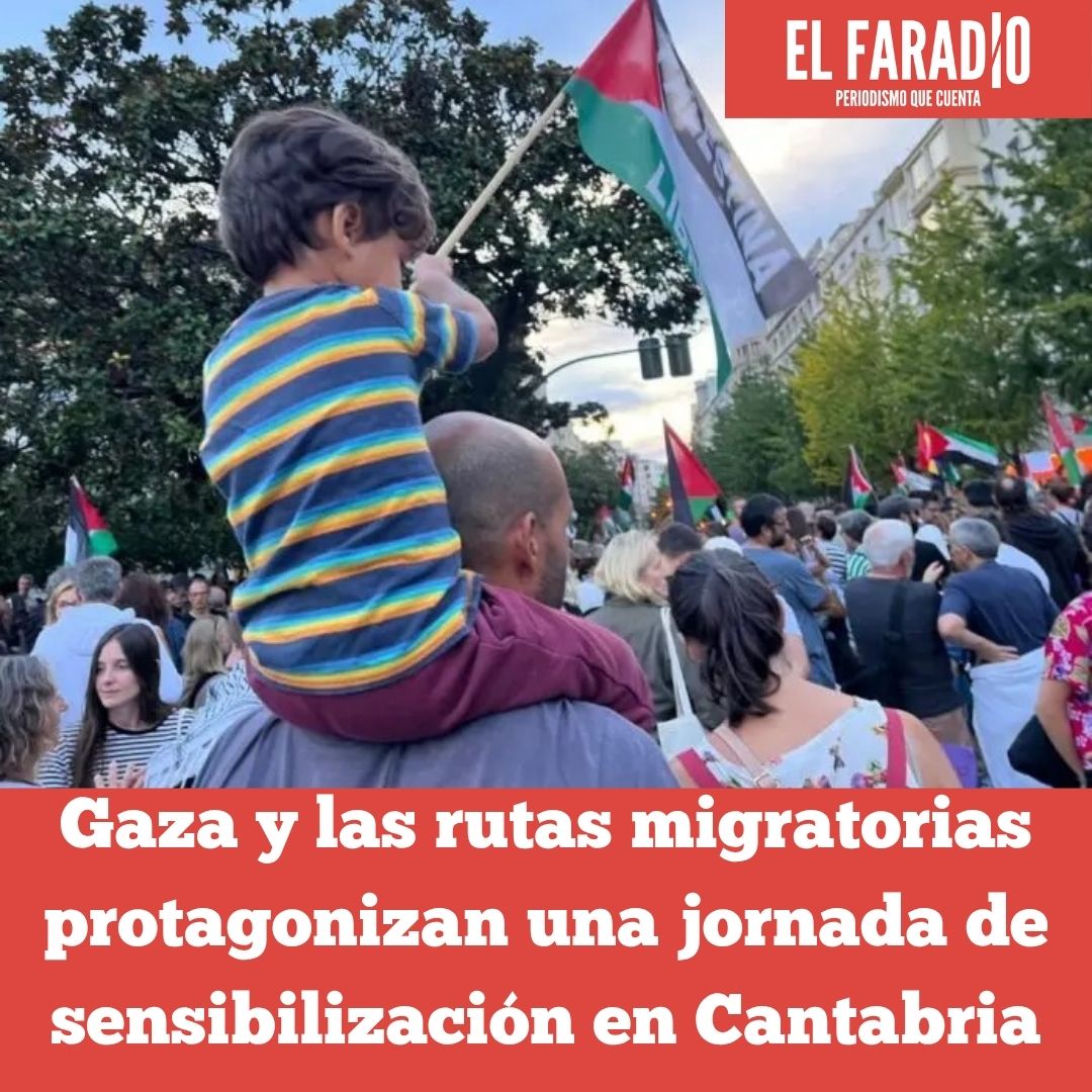 elfaradio's tweet image. Concentración en Santander para denunciar que la población civil palestina sigue sufriendo. Un cinefórum en Torrelavega abordará las rutas migratorias desde África
elfaradio.com/2026/04/15/247…
#Movimientos #Gaza #Migrantes #Agenda