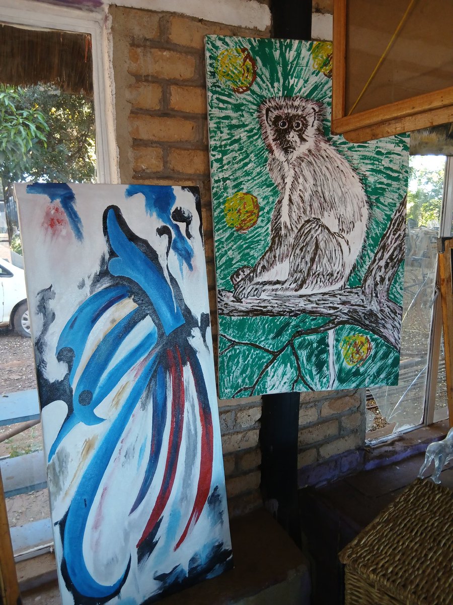Bernadette1751's tweet image. A creative exploration of movement and wildlife through paint.
#LocalArt
