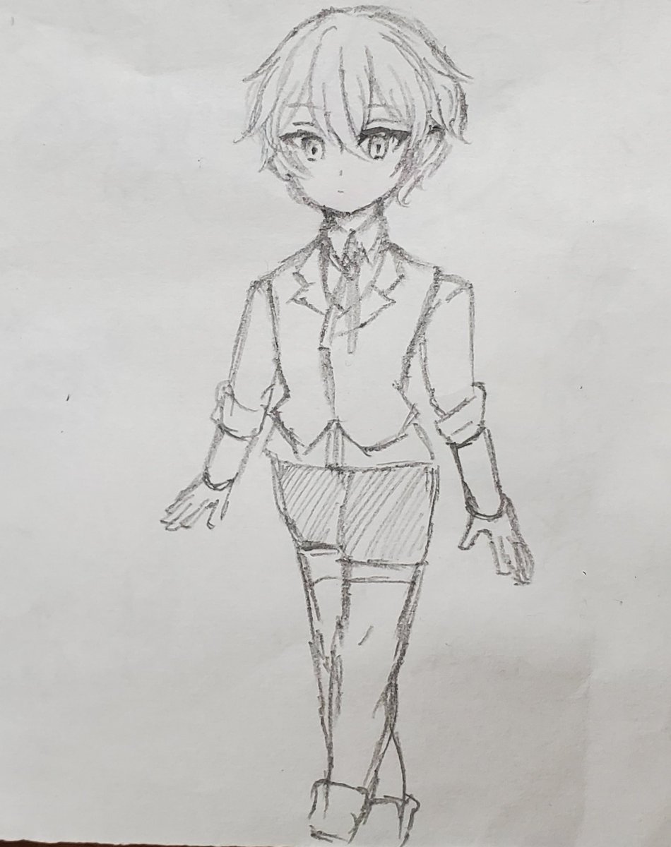 Red_2424's tweet photo. 仕事中に描いたショタがかわいい https://t.co/dJwec7fNZj