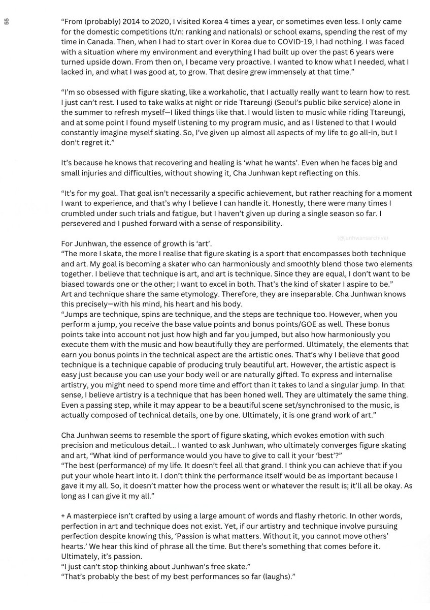 Cha Junhwan’s interview with DAZED Korea in the 2026 Summer Edition Issue in English!