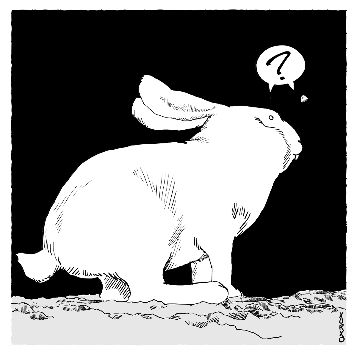 xurxovaz's tweet image. Los misterios de la luna lavinetasatirica.blogspot.com/2026/04/los-mi… #cartoon #artemis #moon #bunny