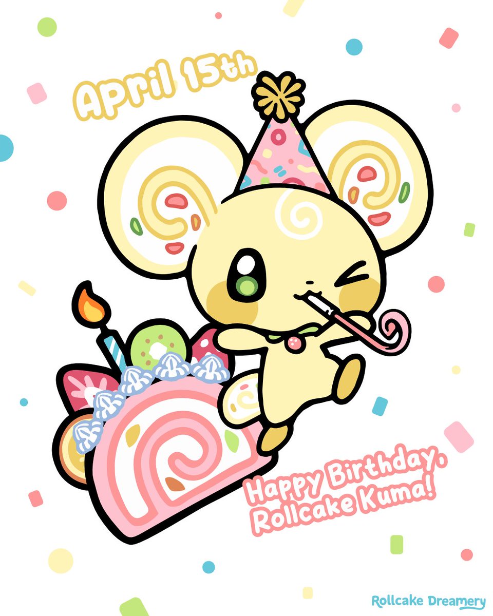 rollcakekuma's tweet photo. 🎊Happy Birthday Rollcake Kuma!🎊
🍰🎁🎂💝🎉 https://t.co/u93UPJAnFA