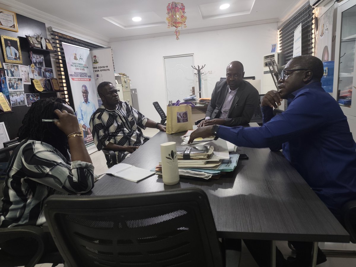 NG_PLAN's tweet photo. PLAN Foundation paid an advocacy visit to the Permanent Secretary of the Oyo State Primary Health Care Board, Dr. Olatunji, under its Clubfoot Project to strengthen healthcare services and improve access to quality care for children affected by clubfoot. https://t.co/bvQuOeqJnP