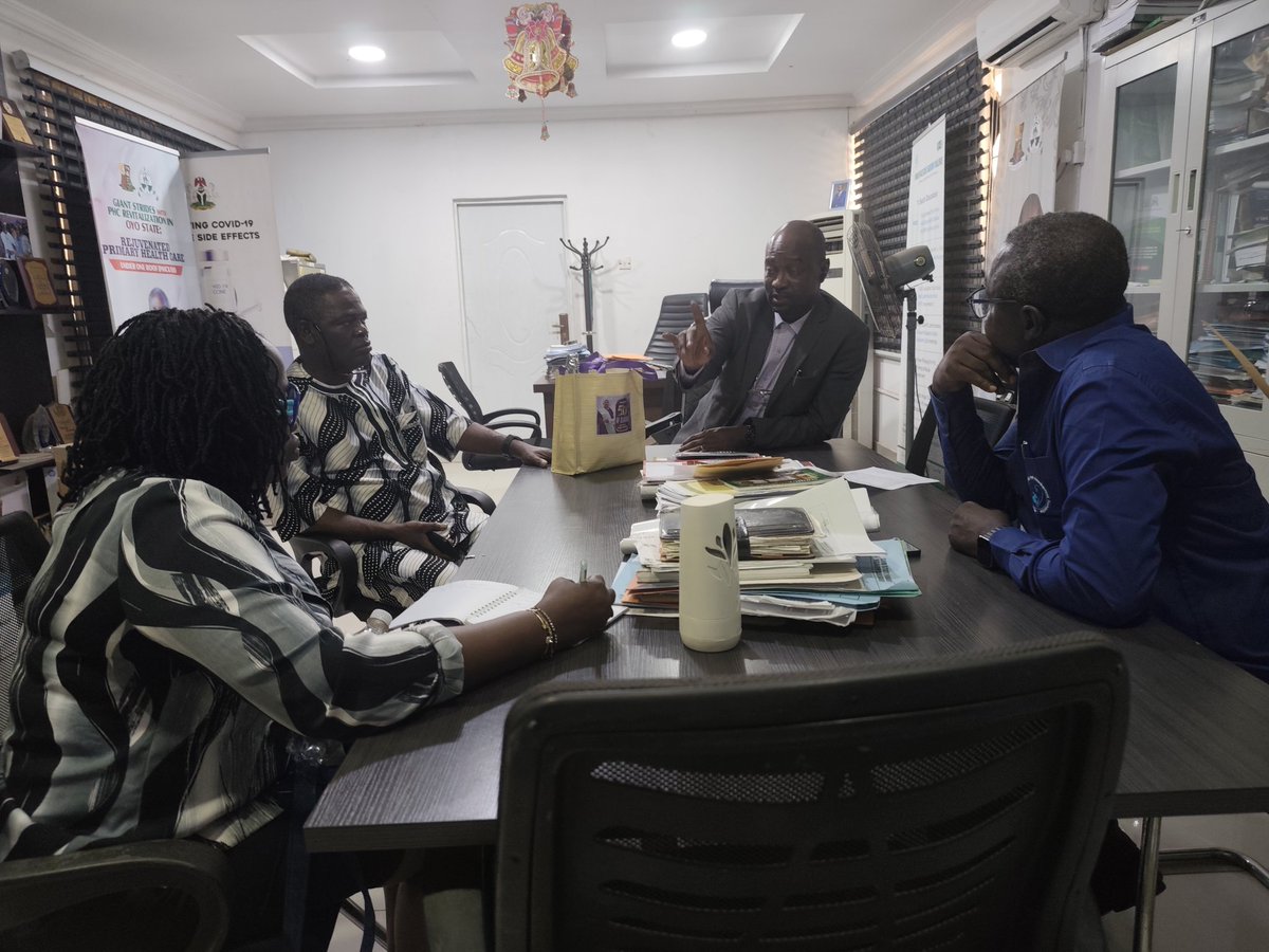 NG_PLAN's tweet photo. PLAN Foundation paid an advocacy visit to the Permanent Secretary of the Oyo State Primary Health Care Board, Dr. Olatunji, under its Clubfoot Project to strengthen healthcare services and improve access to quality care for children affected by clubfoot. https://t.co/bvQuOeqJnP
