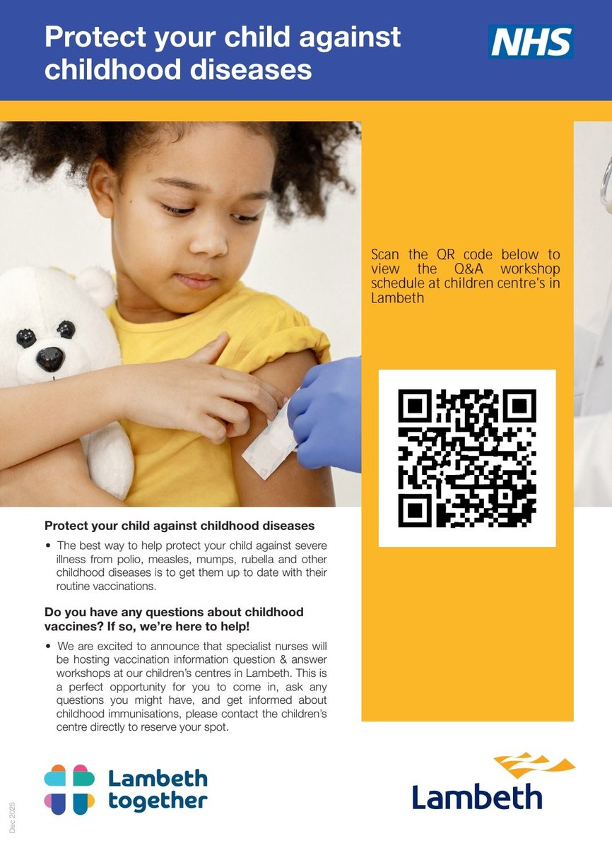 hf_cc's tweet photo. Please scan QR code for more details on immunisations 💉🗓🕚✨️ https://t.co/tXC1FeZJsT