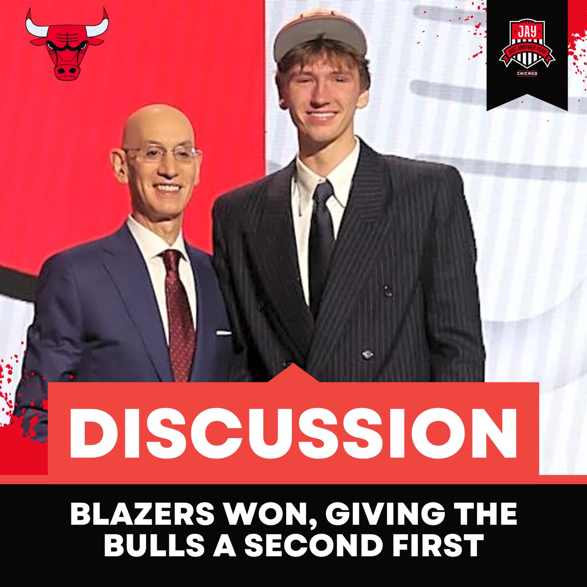 JAYChi_Bulls's tweet image. With the #Trailblazers winning last night the #Bulls finally get the pick that was promised in the Lauri trade at 15. 

With the Bulls now having 2 firsts and 2 seconds in this draft how would you like to see them used?

Maybe a package to move up or draft all 4? 👀🔴