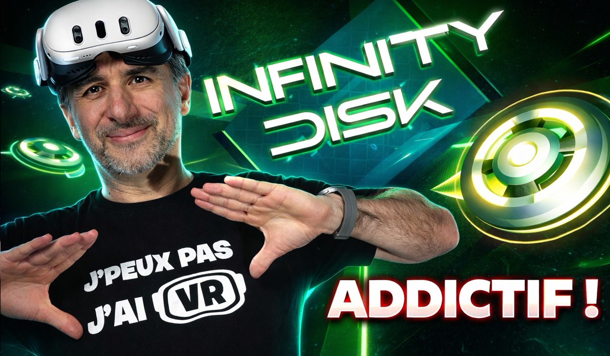 virtualgo34's tweet image. 💥 Nouvelle Vidéo sur #youtube 
PREVIEW (Dispo le 20 AVRIL) : INFINITY DISK sur #QUEST 💥 Un concept Fun et Surprenant ! J'ai aimé 😍
🔴 youtube.com/watch?v=w3RCzD…

#vr #infinitydisk @InfinityDisk @MetaQuestVR