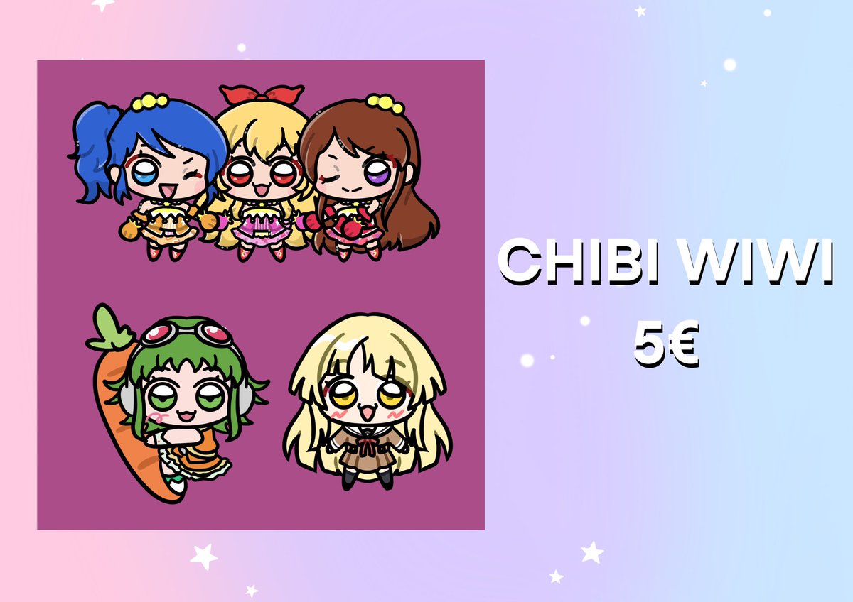 FukoPri's tweet photo. Hi hi !!! My intention is try to produce some merch this year, but since is super expensive I decided to open some commission slots 🥹 ONLY 4 SLOTS!
Please contact me via DM if you’re interested ⭐️

RTs help a lot❤️❤️ https://t.co/6c2XNdwyM8