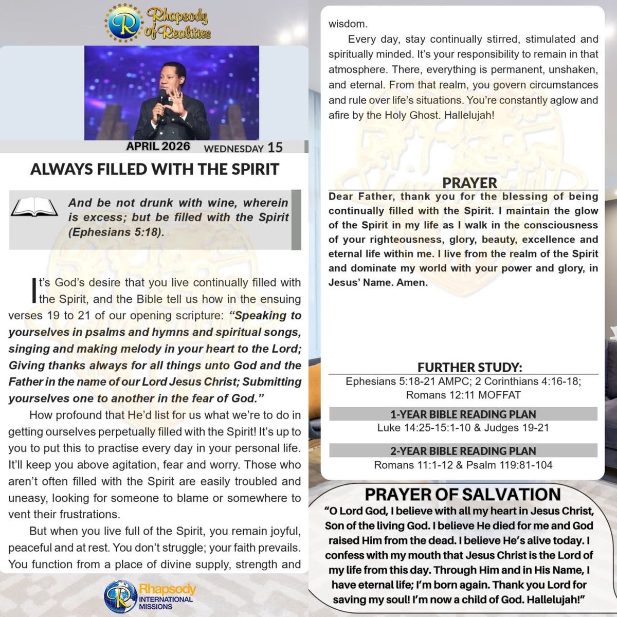 dadhream's tweet image. #Always Filled With The Spirit#2026 Manifestation