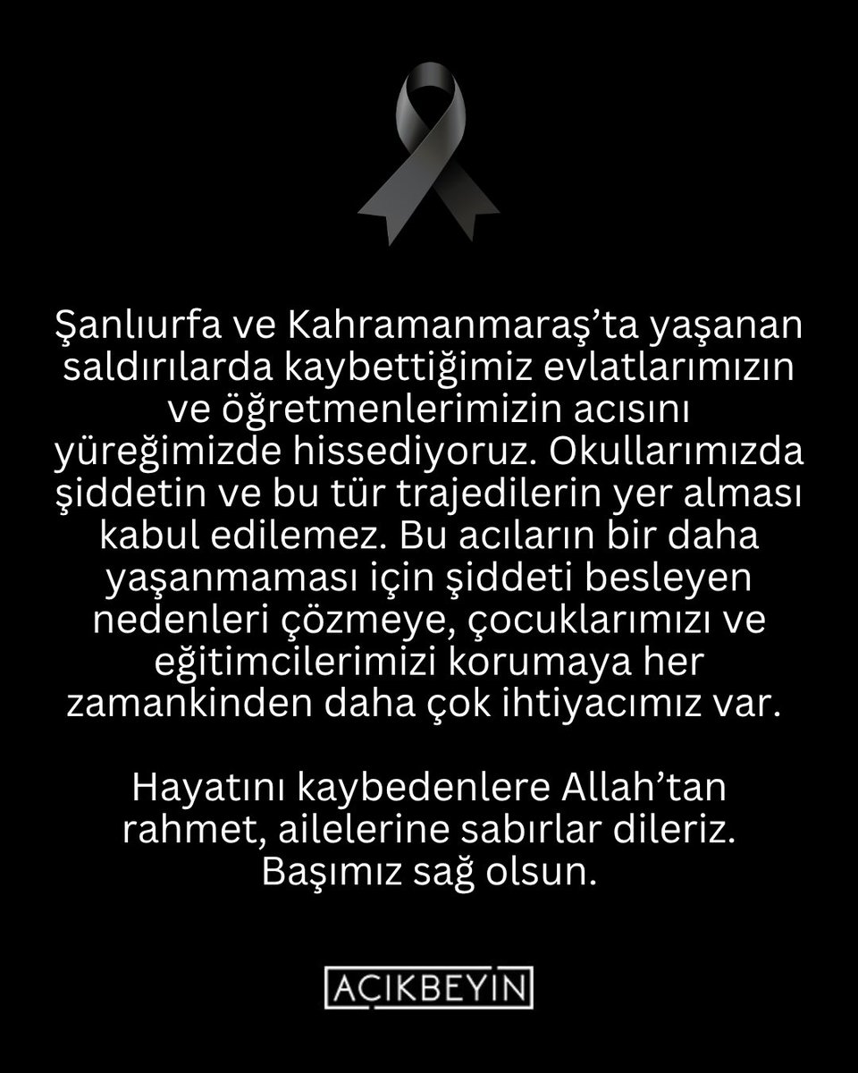 AcikBeyinEgitim's tweet photo. Milletimizin başı sağ olsun. https://t.co/jv1ej3x3va