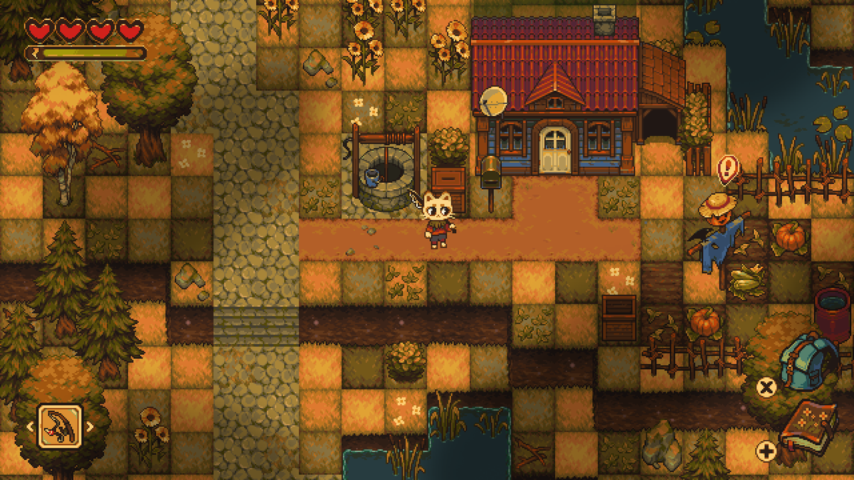 _aaliquid's tweet image. finished my small farm mockup 🌻#pixelart