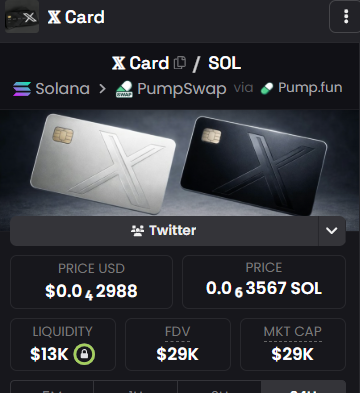 noobodyy_sol's tweet photo. 💰💰💰

İnsanlar $XMONEY ’nin bu betasının ne kadar iyi olduğunun farkında değil.

Elon $XCARD hakkında henüz tweet atmadı ama atacak.

X Money bir kartla geliyor!

Çok erken.

Limited beta’da metal debit kart, %6 APY, anında P2P ve Apple Wallet ile finansal devrim başladı. Visa & MasterCard’ın yerini alacak sistem bu.

$XCARD

CA: 8cjQQwp11emABVzQfGHedr2HskfVL5XkVpSEw9dnpump**

Fırsatı gör, geç kalma.

$COMPUTER $XMONEY $XCARD