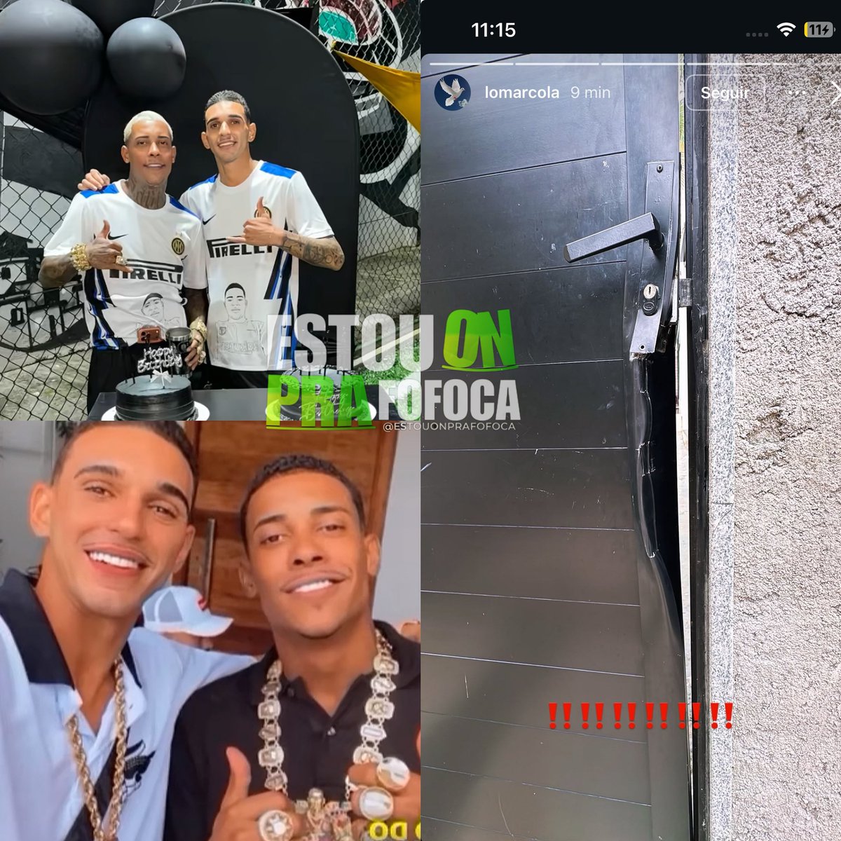 EITA!! Marcola amigo do Poze postou uns story dizendo que A Polícia federal arrombou umas das Portas da Casa do Poze 🗣️🗣️👀