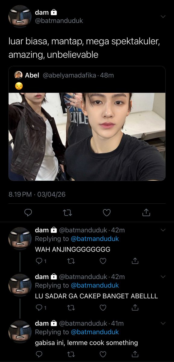 bornewraith's tweet photo. iseng sama modus beda tipis 
keonhyeon fivetwts au https://t.co/9HYozUHgYA