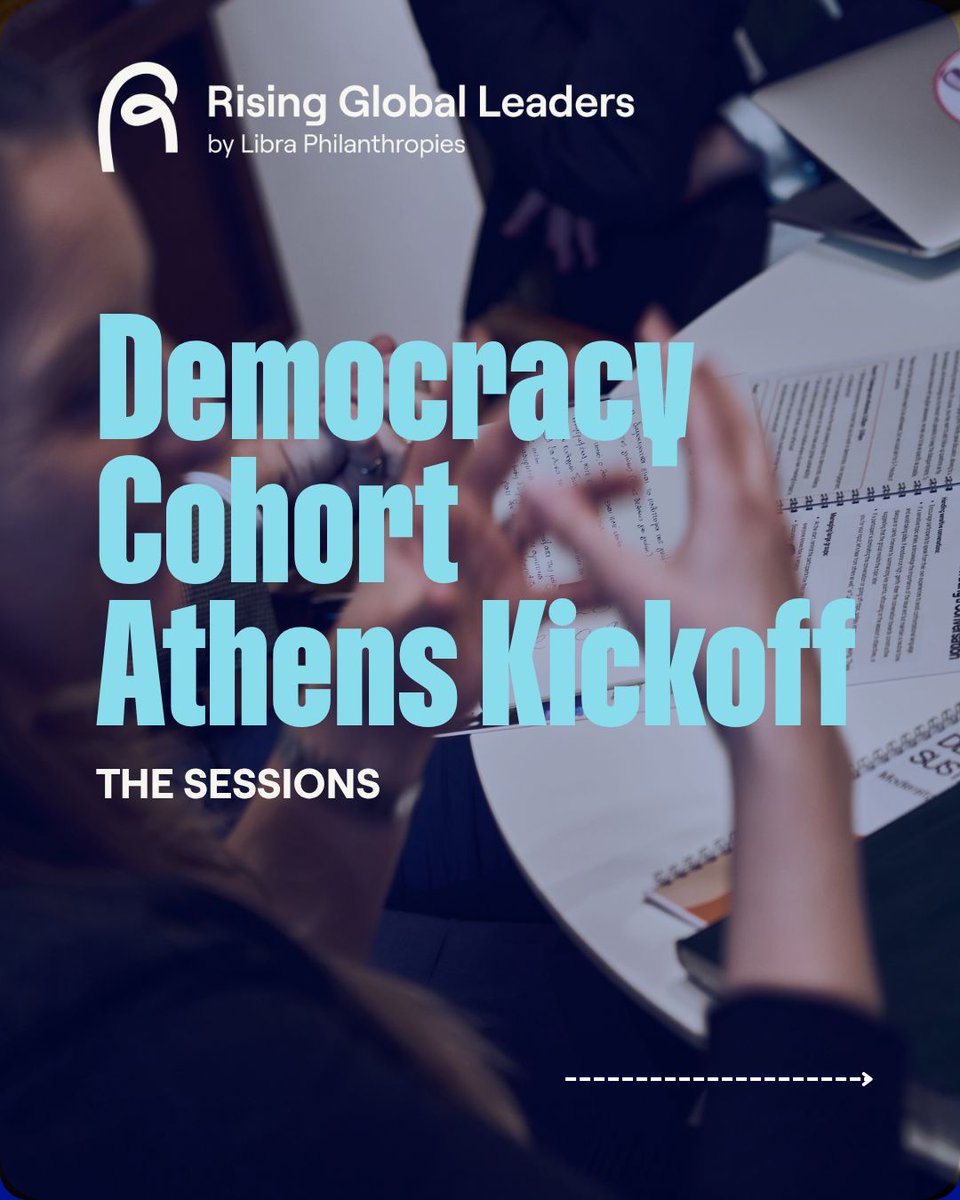 thelibragroup's tweet photo. Proud to share highlights from the recent #Democracy Cohort convening in Athens, led by Libra Philanthropies. The event brought together leaders from around the world to engage with experts across governance, media, and civic life. Learn more: https://t.co/lfpVxHKLhe https://t.co/8TMwfePB5a