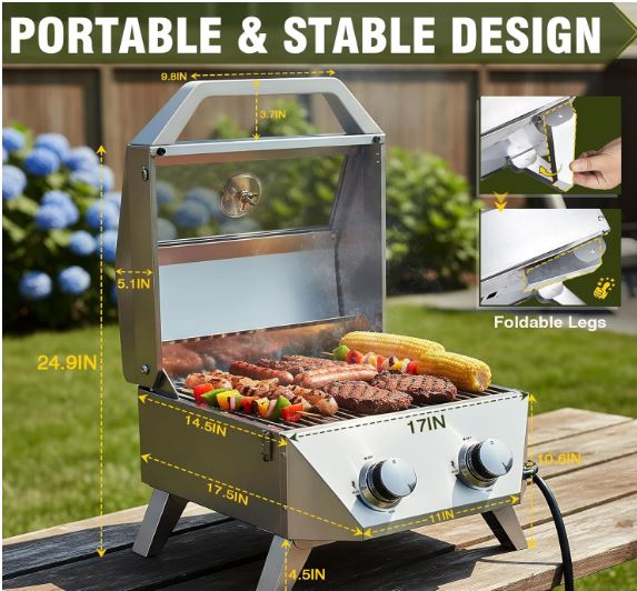 TailgaterMag's tweet image. Need a new tailgate, or camping, grill? Check this out - amzn.to/4sLtulO

#Tailgate #tailgating #camping #CampingLife #grill