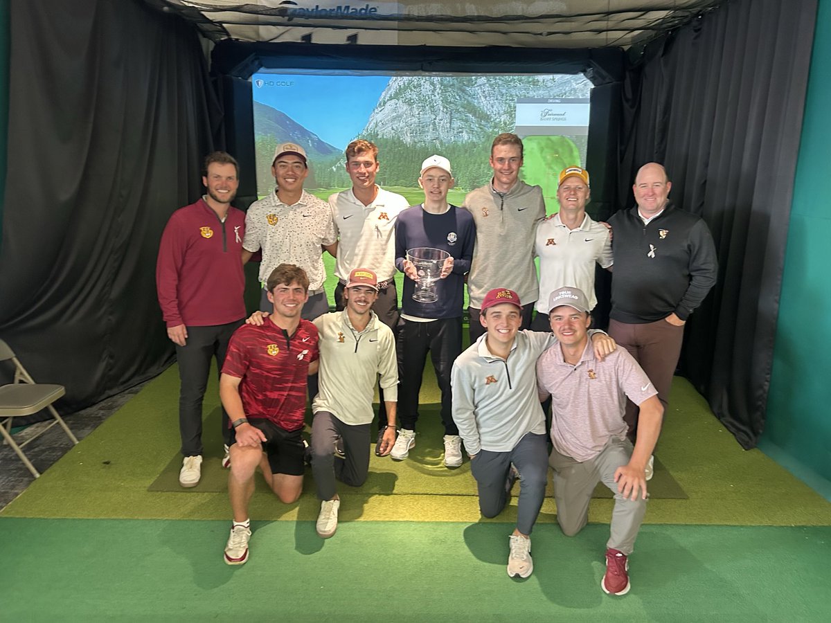 Minnesota Men's Golf tweet media