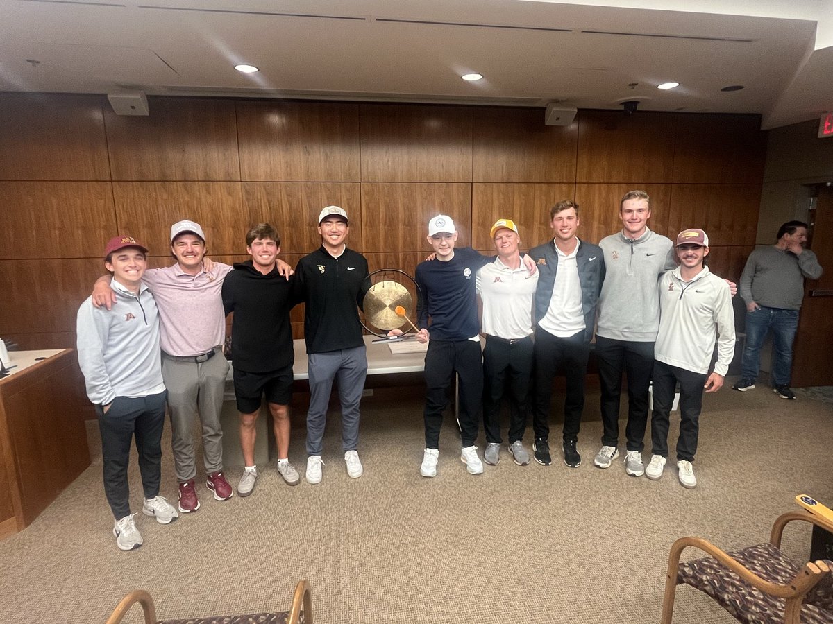 Minnesota Men's Golf tweet media