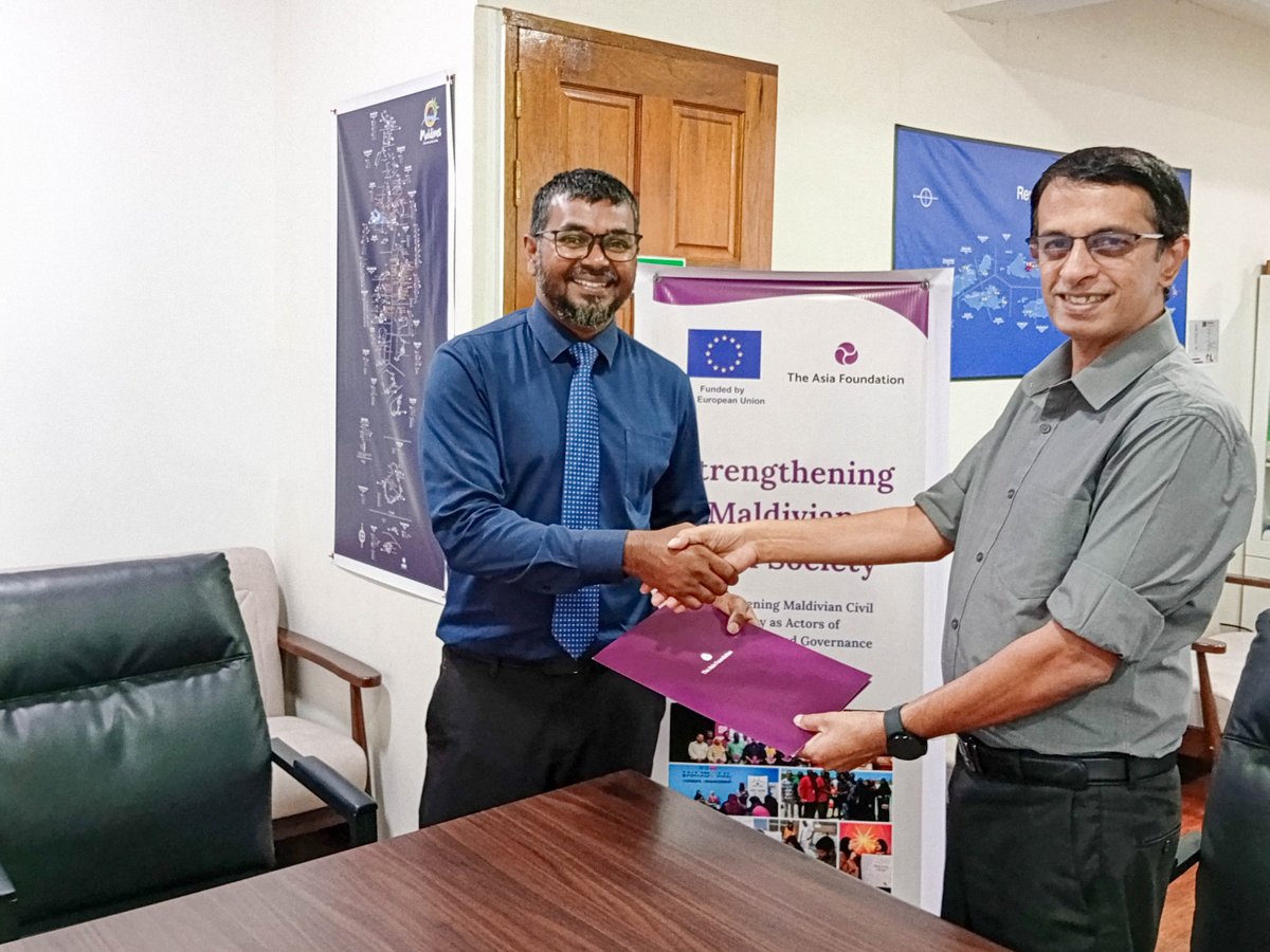 Ecological Society of Maldives (ECOSM) tweet media