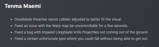 Play_GRIME's tweet photo. The @tenmamaemi patch is out NOW!

Full Patch Notes are here - https://t.co/RSukcRsui4 https://t.co/mfPUgYRKhm