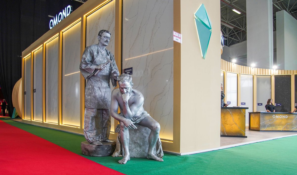 QmondSurfaces's tweet photo. The excitement continues at Marble Izmir.

📍Fuar İzmir, Hall: D Stand: 110 

- 

Marble İzmir'de heyecan devam ediyor. 

📍Fuar İzmir, Hol: D Stant: 110 

#Qmond #Quartz #Surfaces #Marbleİzmir #StoneFair https://t.co/DmzKTkXKgU