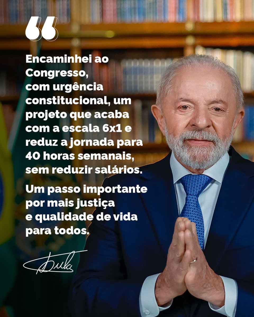 #FimDaEscala6x1! ✊
