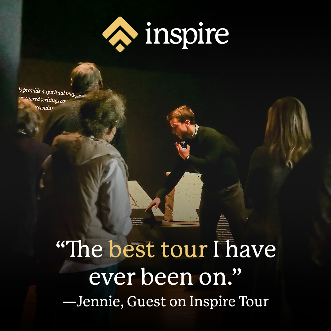 inspireexp's tweet photo. Best. Tour. Ever. 🙌
Upgrade your Museum of the Bible visit with an Inspire guided tour (included with admission). Head to https://t.co/Vtu3yQtyo9 and select the Christian Faith Tour under Premium Experiences. https://t.co/Vq0tIFTjbK