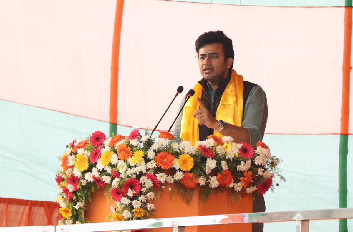 Tejasvi Surya tweet media