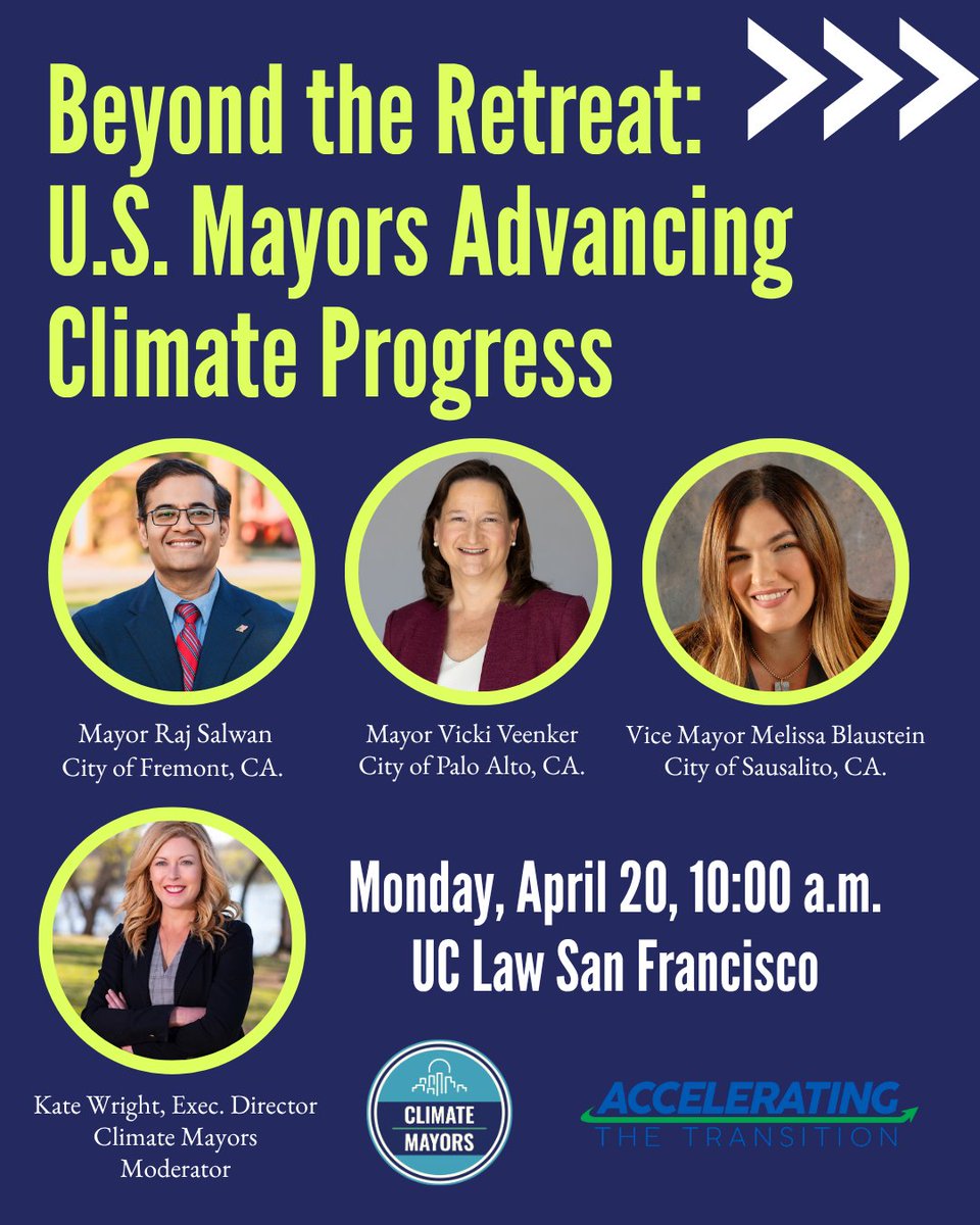 The Climate Mayors tweet media