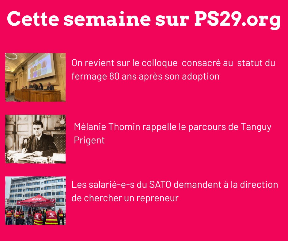 Les socialistes du Finistère tweet media