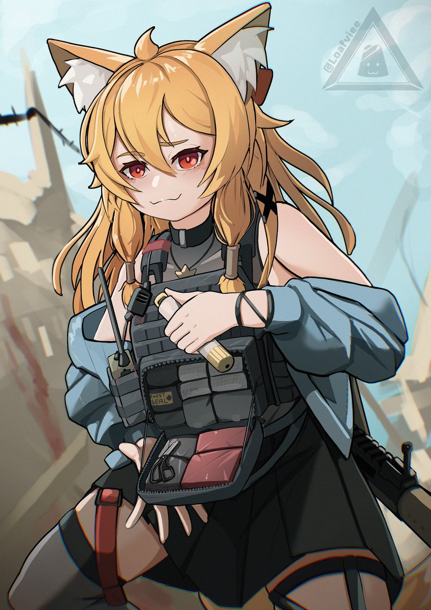 Loafviee's tweet image. Commission work

#tactical