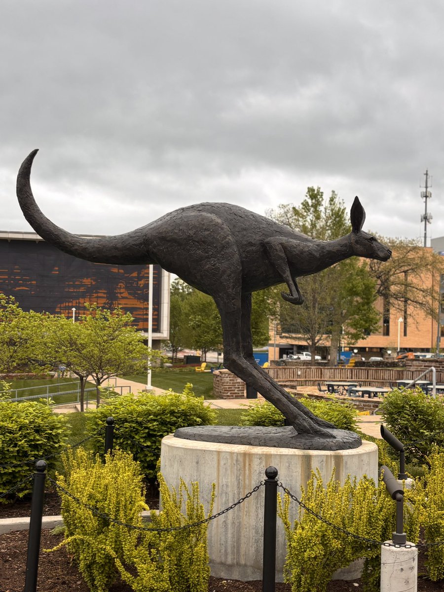 HD_DirtKing's tweet photo. Ran through Mark Turgeon’s new home - @UMKC. Great campus in a very cool area of Kansas City. He’s going to have a lot of success here. https://t.co/8kMT2kVt3w
