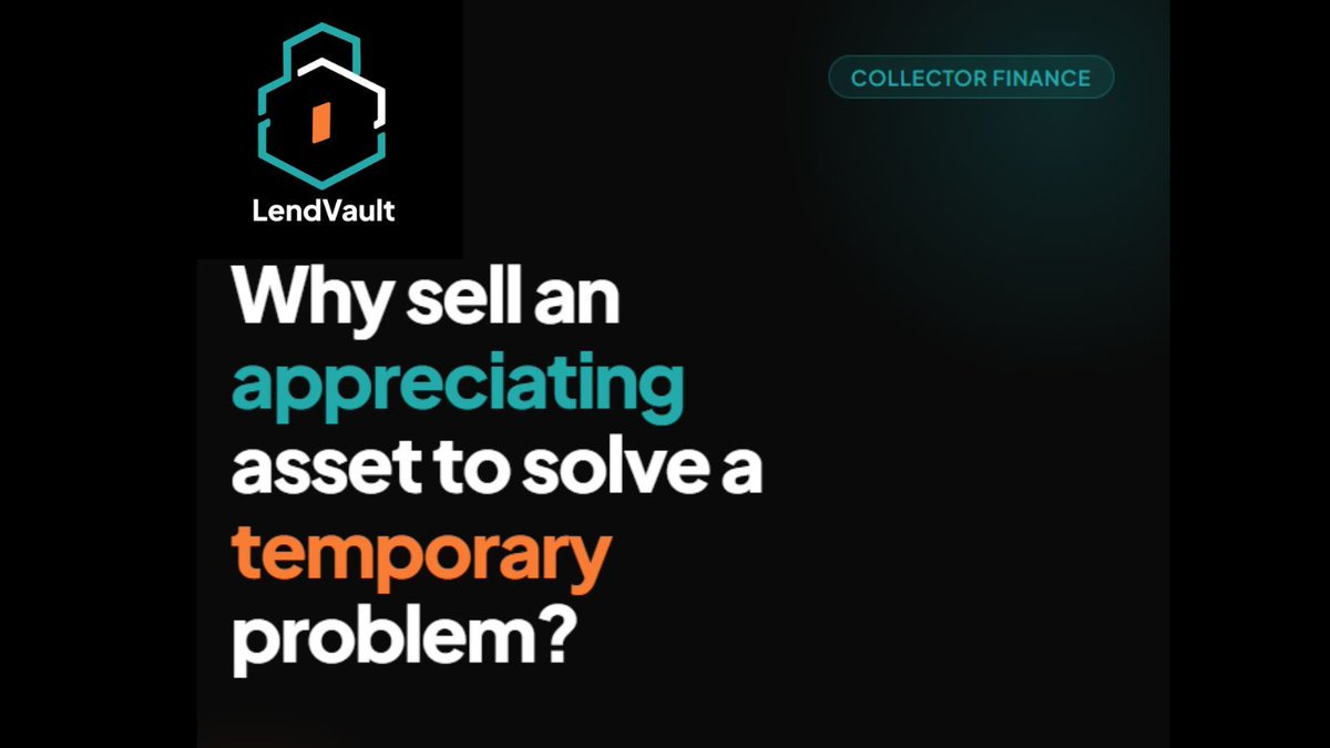 Lend Vault tweet media