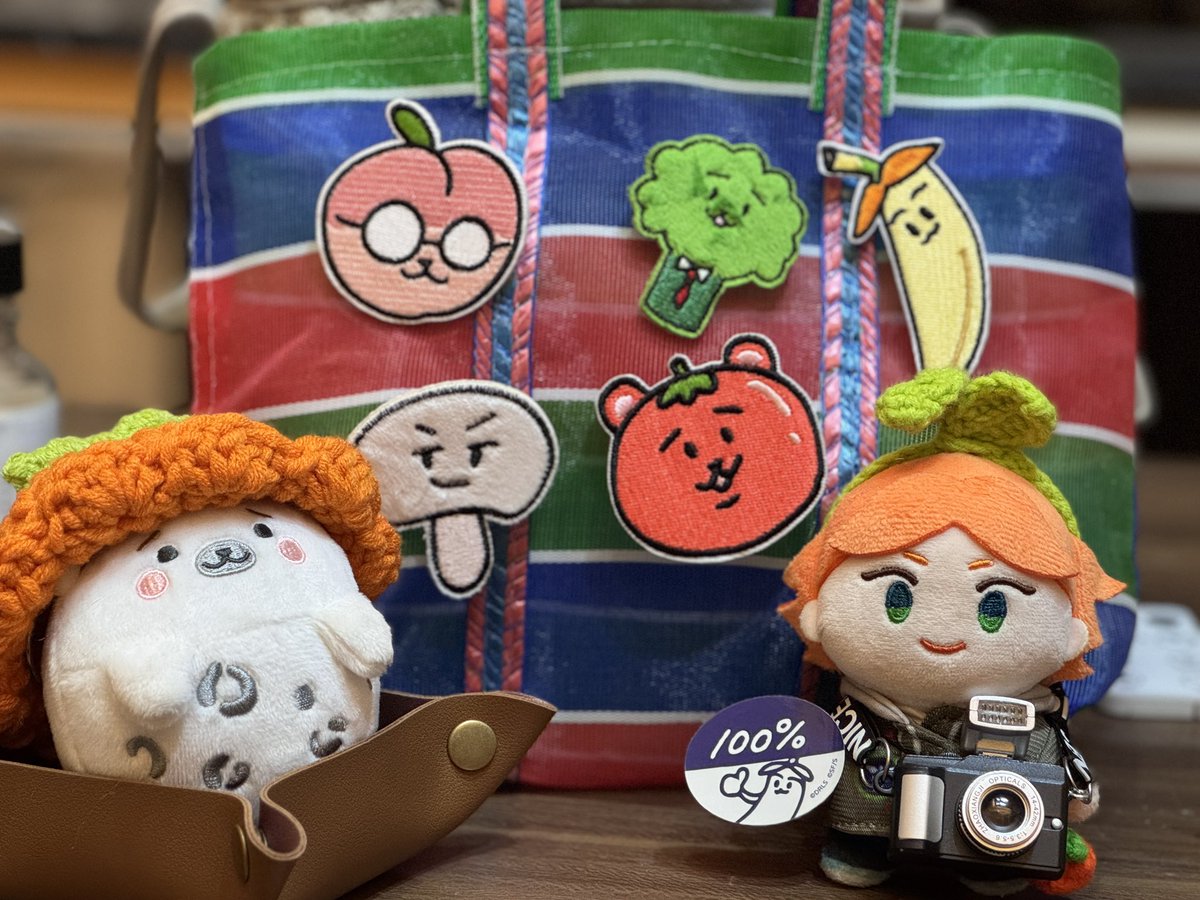 袋子買太大了 原本要買零錢包的大小💦
哇哩勒真的要去買菜了 🍑🍄🍅🥦🍌

#吃喝萬樂